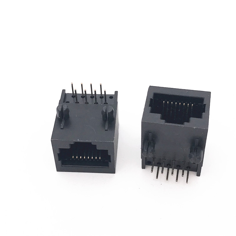100PCS x RJ45 56 öƽ  8P8C 8Pin 17.8mm PCB     Ʈũ  LAN Ŀ